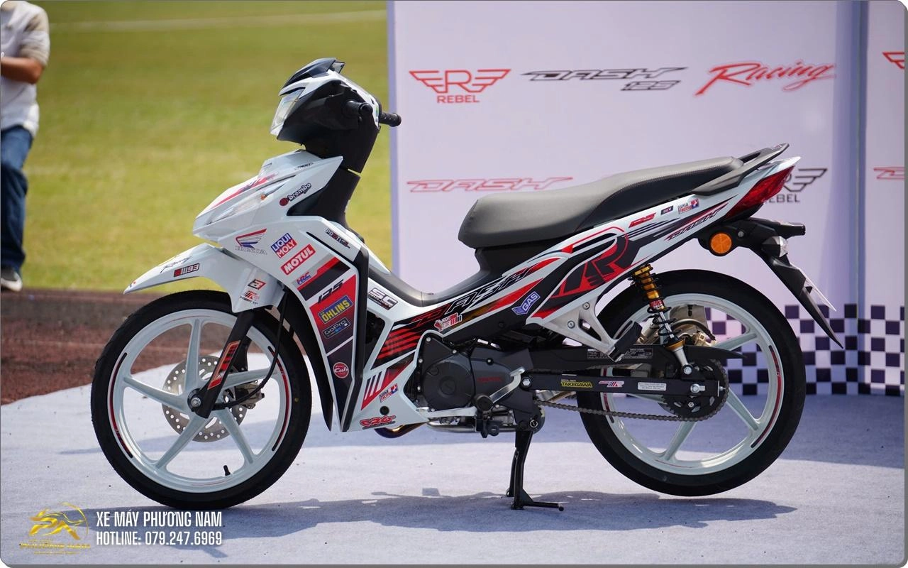 Honda Dash 125 2026 mẫu xe hiếm hoi trong phân khúc underbone mang lại cảm giác lái “thật” đúng nghĩa.