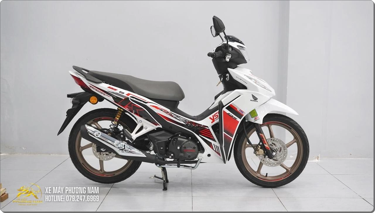 Honda Dash 125 Malaysia - màu trắng (1) Honda Dash 125 2026- All New