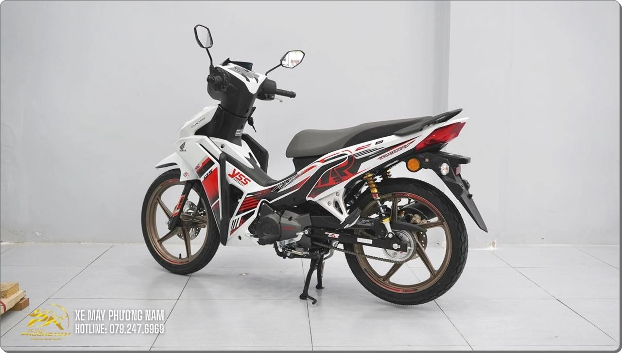 Honda Dash 125 Malaysia - màu trắng (10) Honda Dash 125 2026- All New