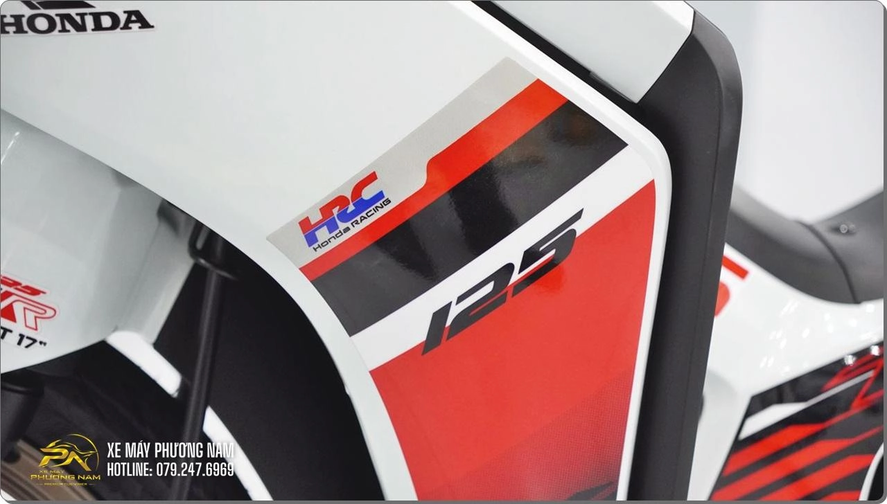 Honda Dash 125 Malaysia - màu trắng (13) Honda Dash 125 2026- All New