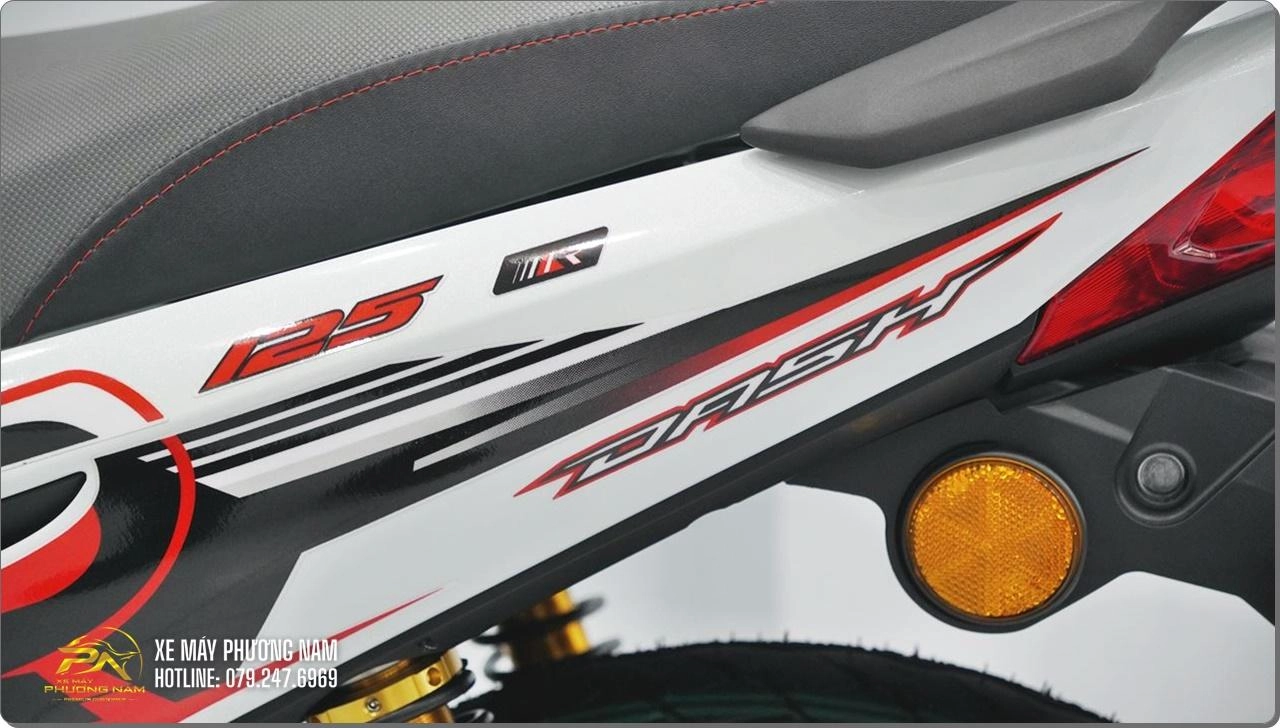 Honda Dash 125 Malaysia - màu trắng (14) Honda Dash 125 2026- All New
