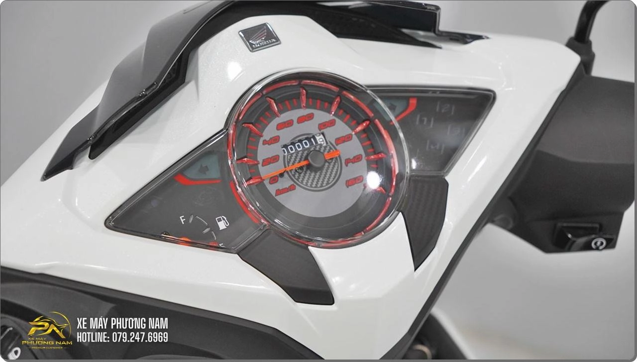 Honda Dash 125 Malaysia - màu trắng (16) Honda Dash 125 2026- All New