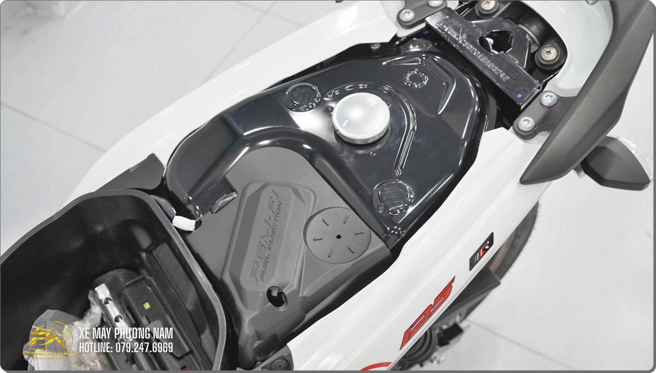 Honda Dash 125 Malaysia - màu trắng (23) Honda Dash 125 2026- All New