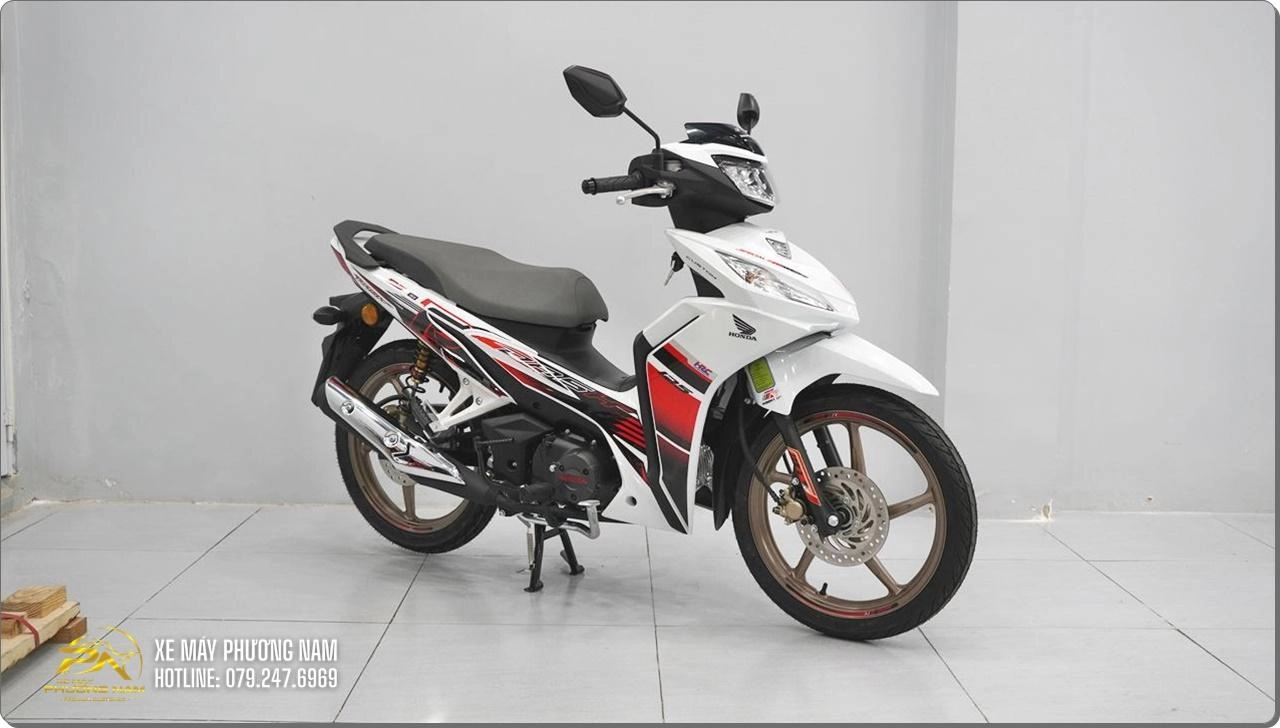 Honda Dash 125 Malaysia - màu trắng (5) Honda Dash 125 2026- All New