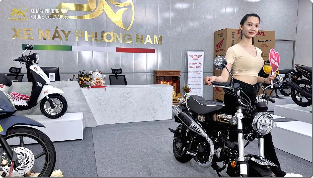 Honda Dax 125 Royal Edition đã chính thức có mặt tại Xe Máy Cà Mau – Phương Nam