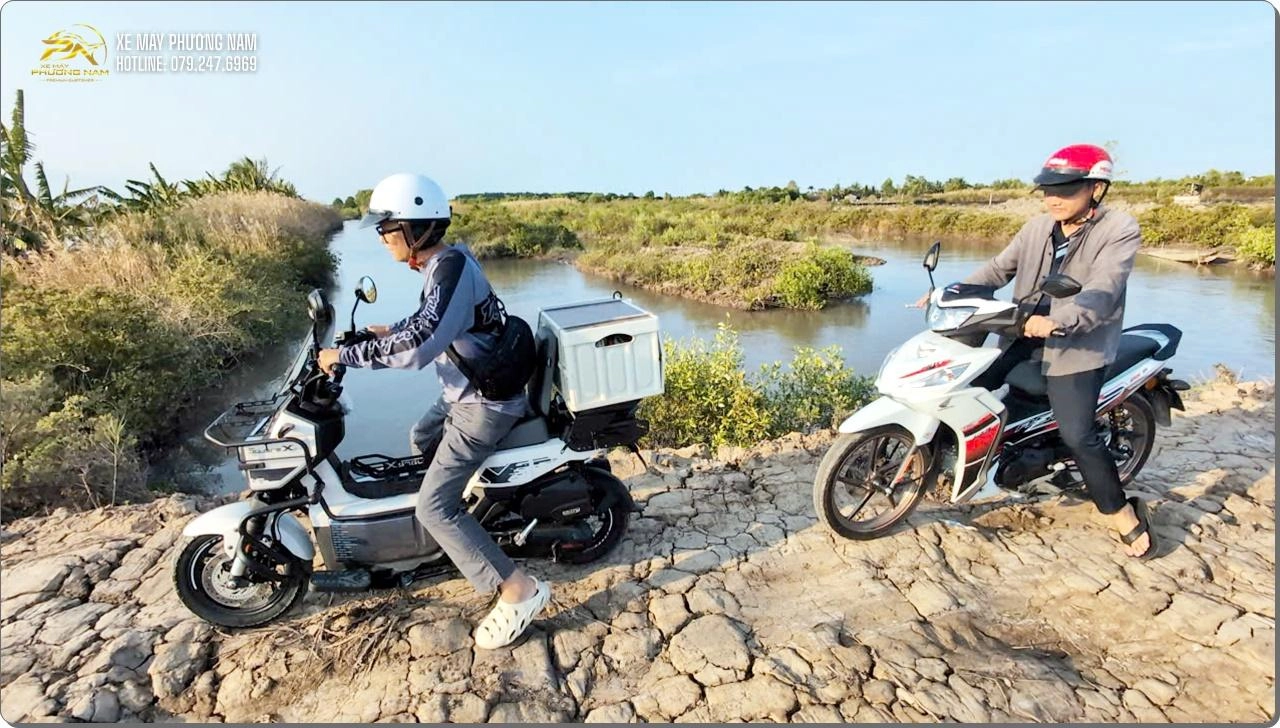 Honda Square X125 – Camping tại Năm Căn, Cà Mau: Mò cua, bắt cá quá vui