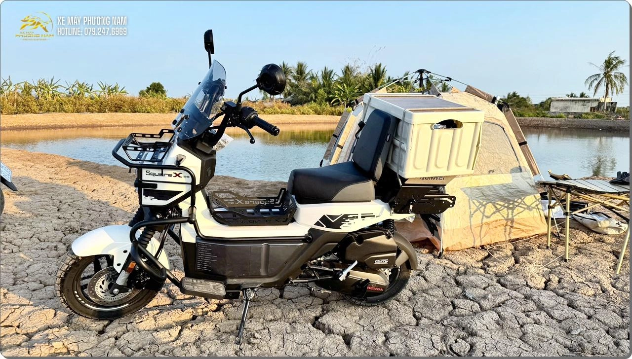 Honda Square X125 – Camping tại Năm Căn, Cà Mau: Mò cua, bắt cá quá vui