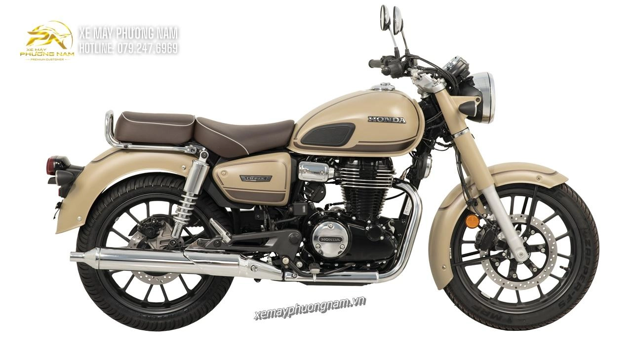 Honda CB350C Special Edition màu vàng cát