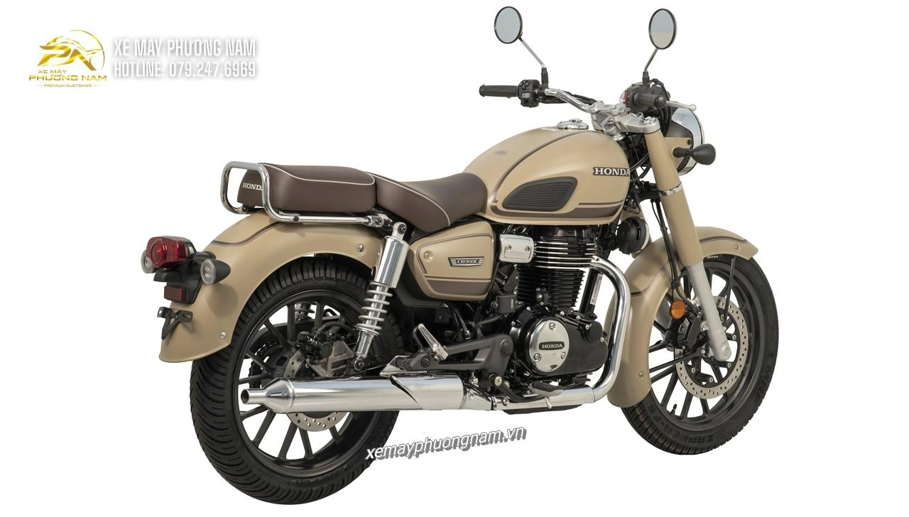 Honda CB350C Special Edition màu vàng cát