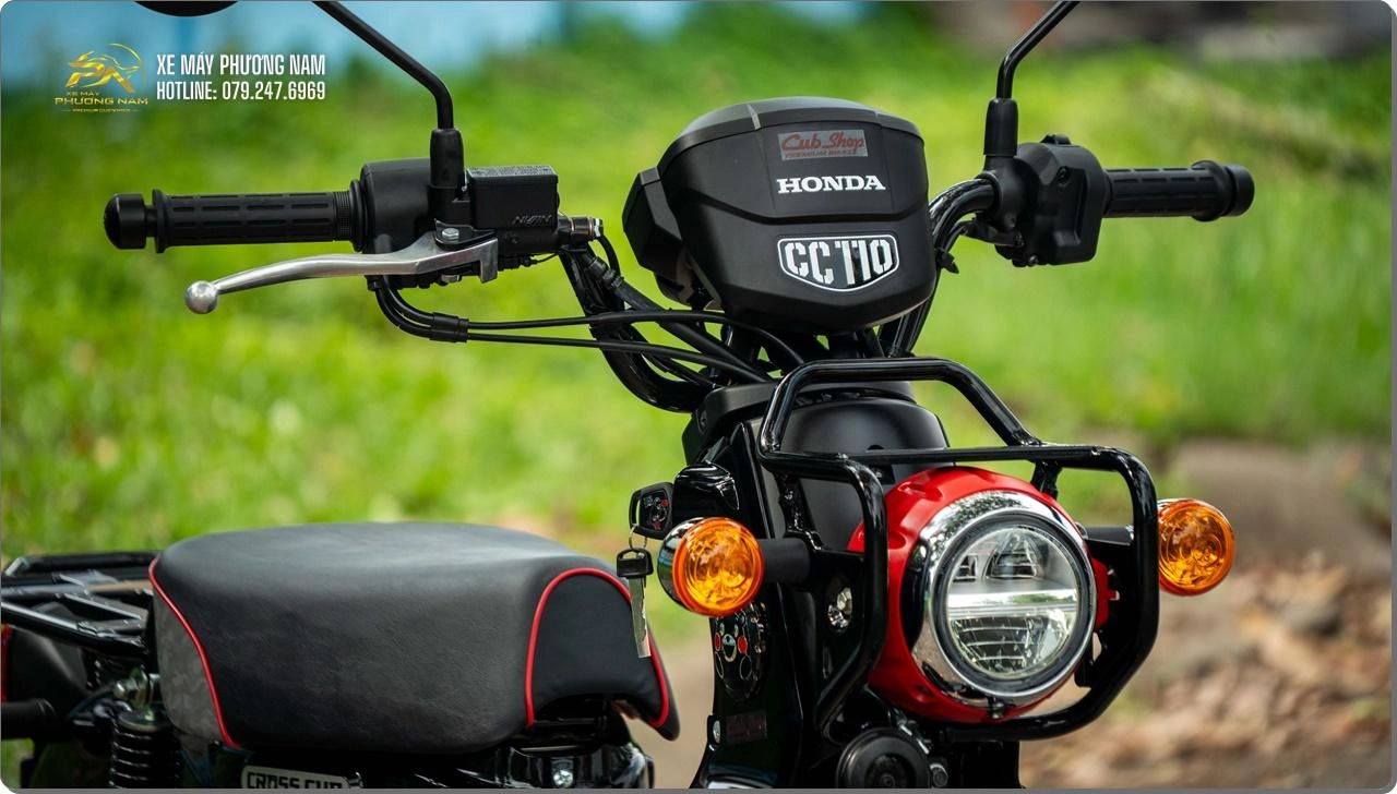Honda CC110 Kumamon Cross Cub 110cc bán tại Xe Máy Phương Nam Cà Mau (12) Honda CC110 Kumamon Cross Cub 110cc