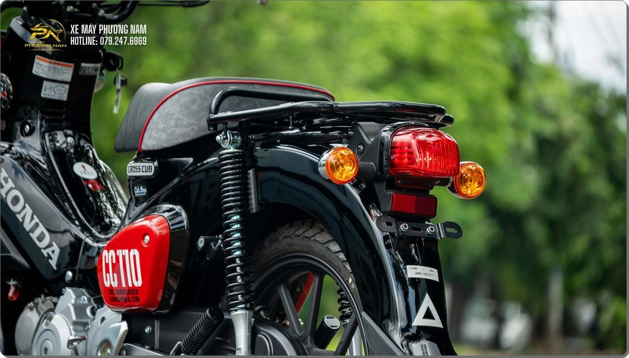 Honda CC110 Kumamon Cross Cub 110cc bán tại Xe Máy Phương Nam Cà Mau (2) Honda CC110 Kumamon Cross Cub 110cc
