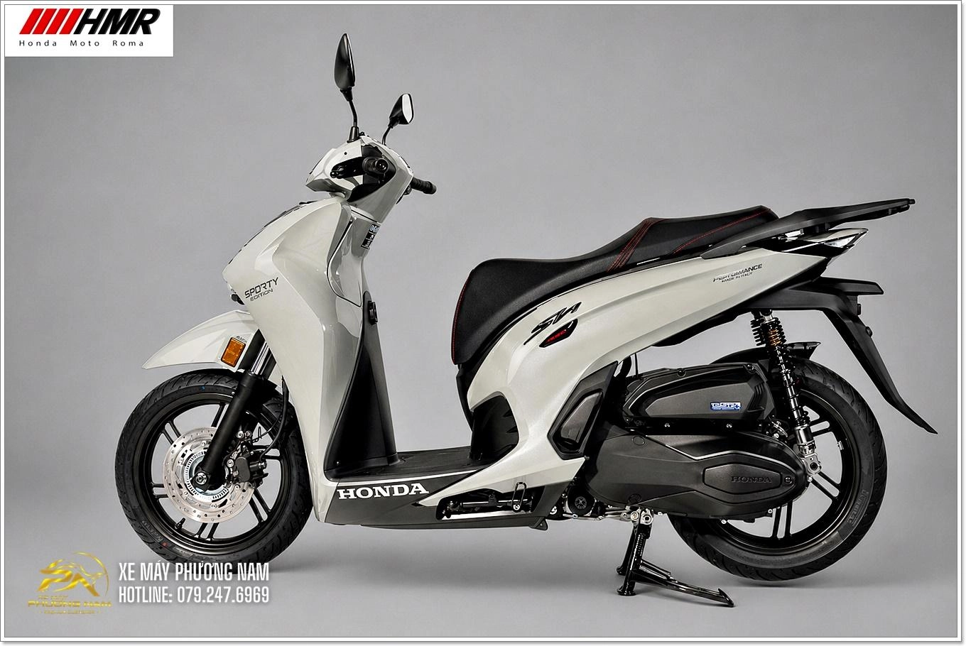 Honda SH Ý 350i Sporty Cement Gray (xám xi măng)