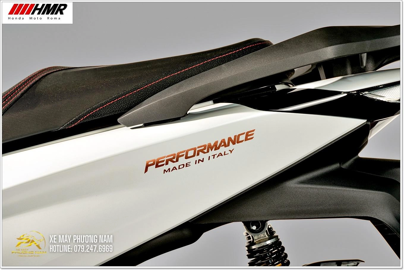 Honda SH Ý 350i Sporty White (trắng)
