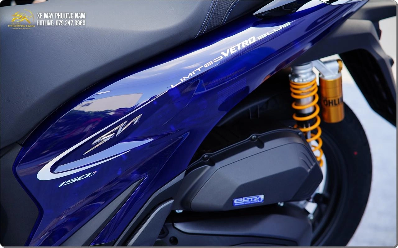 Honda SH Ý Vetro Blue 150i – New Concept Design 2026