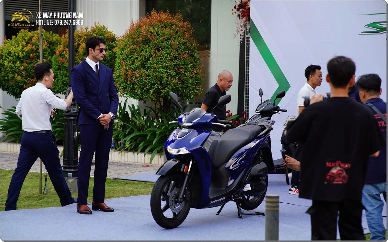 Honda SH Ý Vetro Blue 150i – New Concept Design 2026