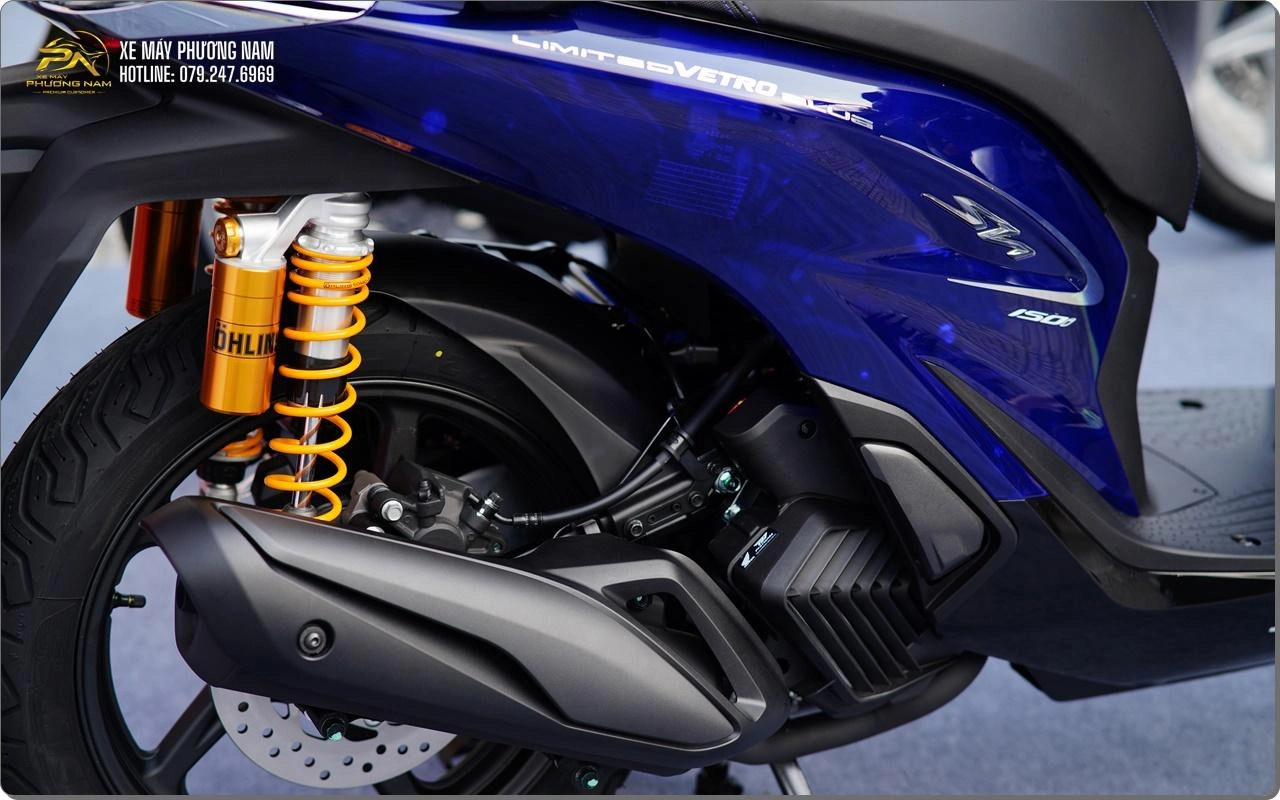 Honda SH Ý Vetro Blue 150i – New Concept Design 2026