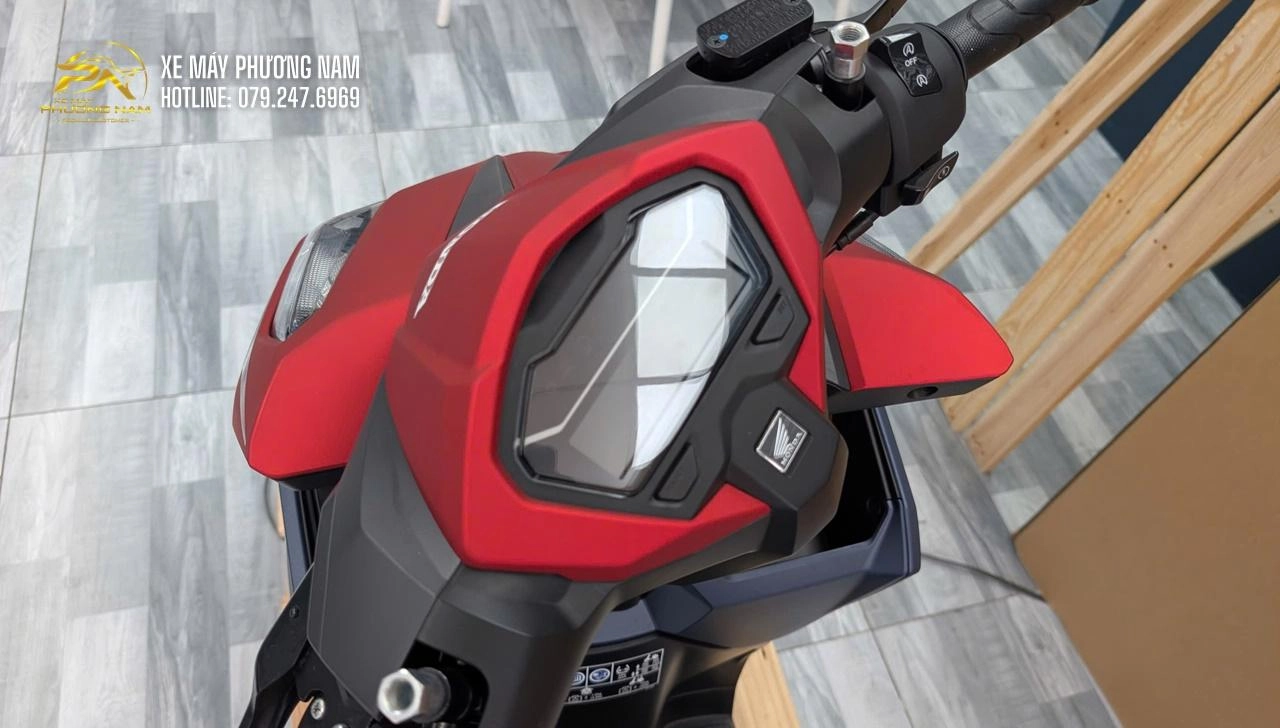 Honda Vario 125 Malaysia màu đỏ xanh (11) Honda Vario 125 Malaysia