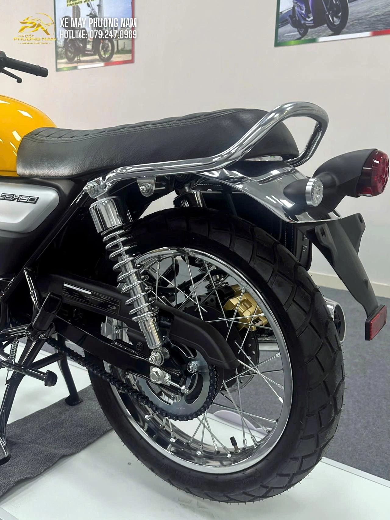 Honda CGX 150 Vintage màu vàng – 5 lý do khiến khách hàng yêu thích ngay từ cái nhìn đầu tiên