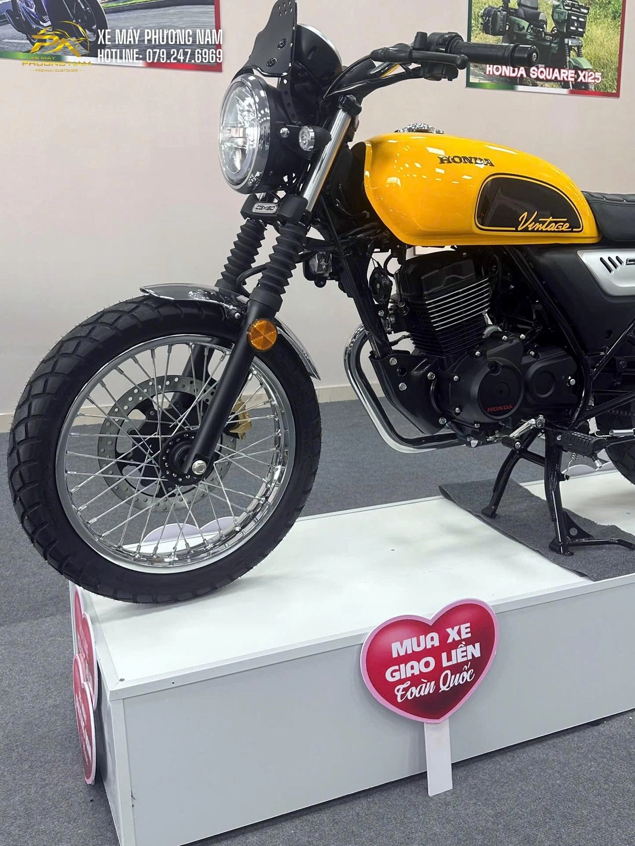 Honda CGX 150 Vintage màu vàng – 5 lý do khiến khách hàng yêu thích ngay từ cái nhìn đầu tiên