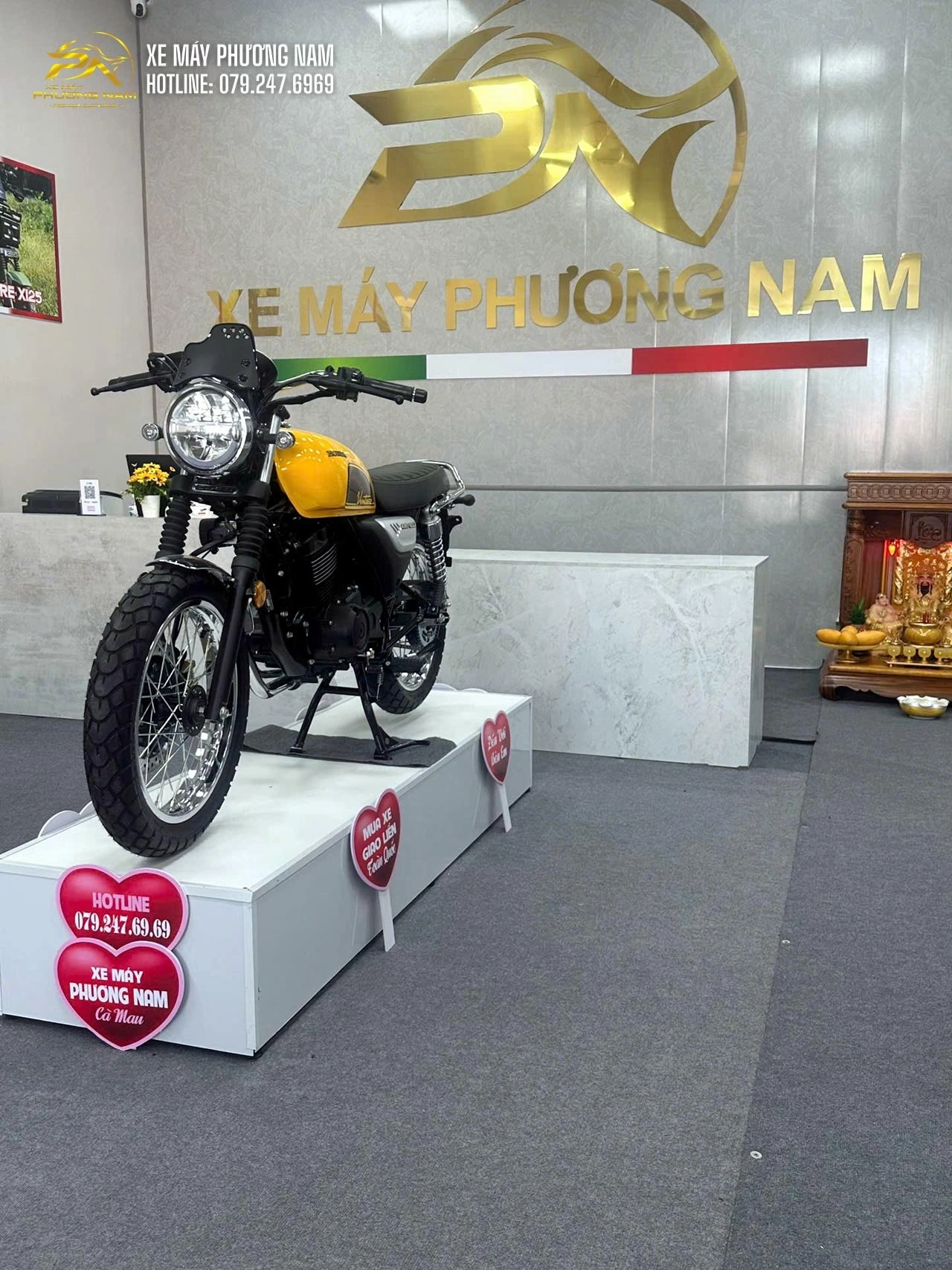 Honda CGX 150 Vintage màu vàng – 5 lý do khiến khách hàng yêu thích ngay từ cái nhìn đầu tiên