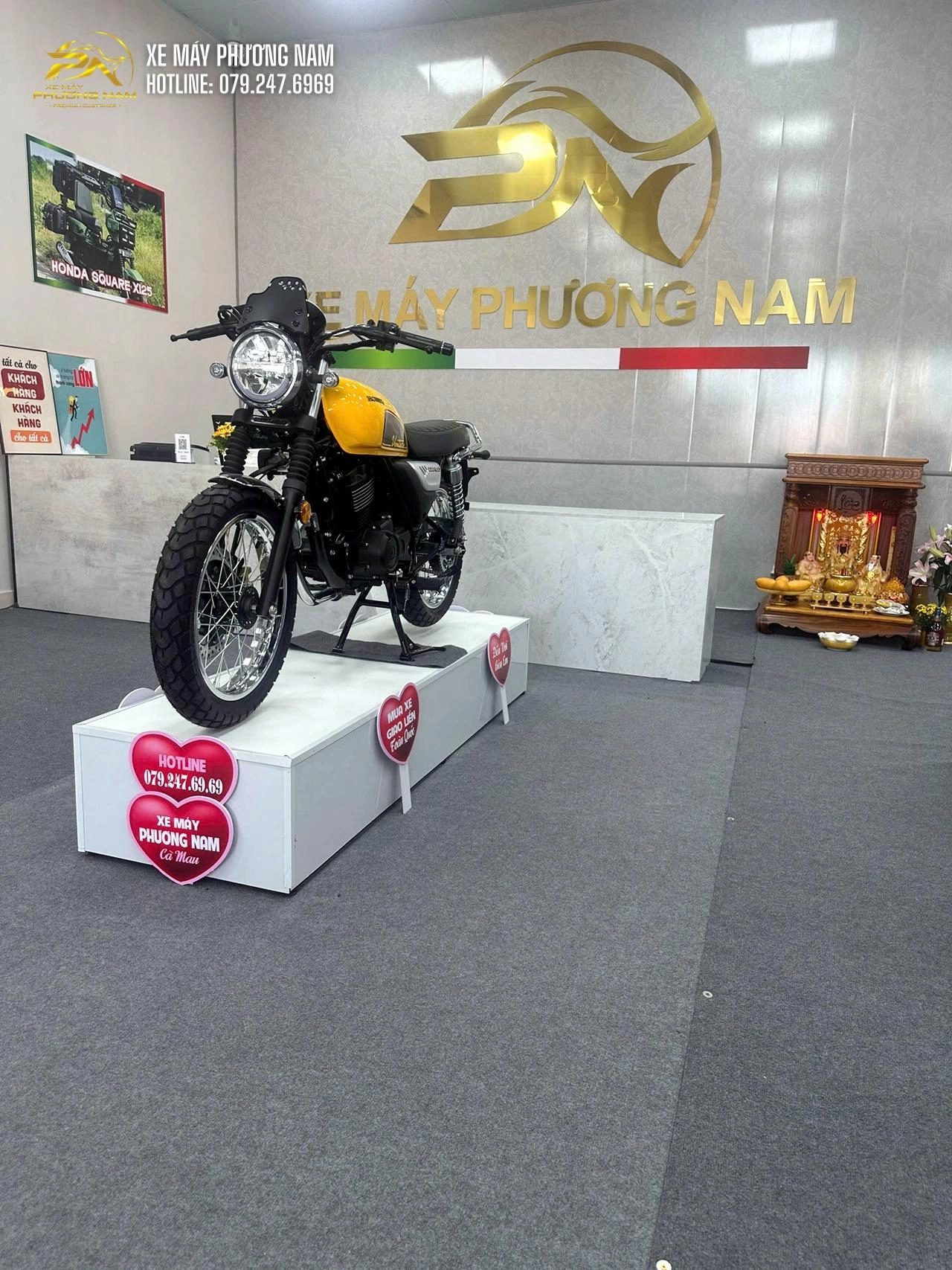 Honda CGX 150 Vintage màu vàng – 5 lý do khiến khách hàng yêu thích ngay từ cái nhìn đầu tiên