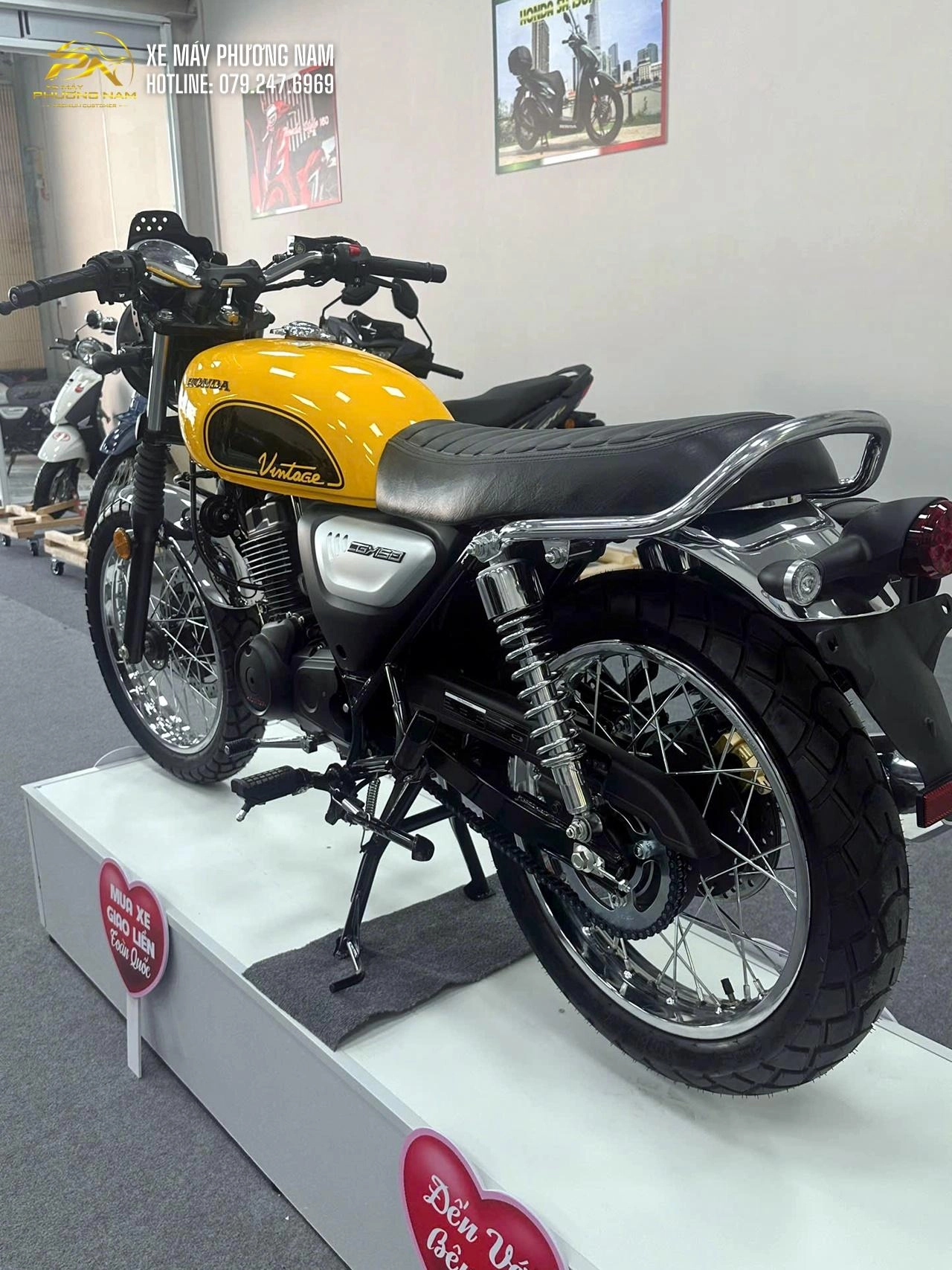 Honda CGX 150 Vintage màu vàng – 5 lý do khiến khách hàng yêu thích ngay từ cái nhìn đầu tiên