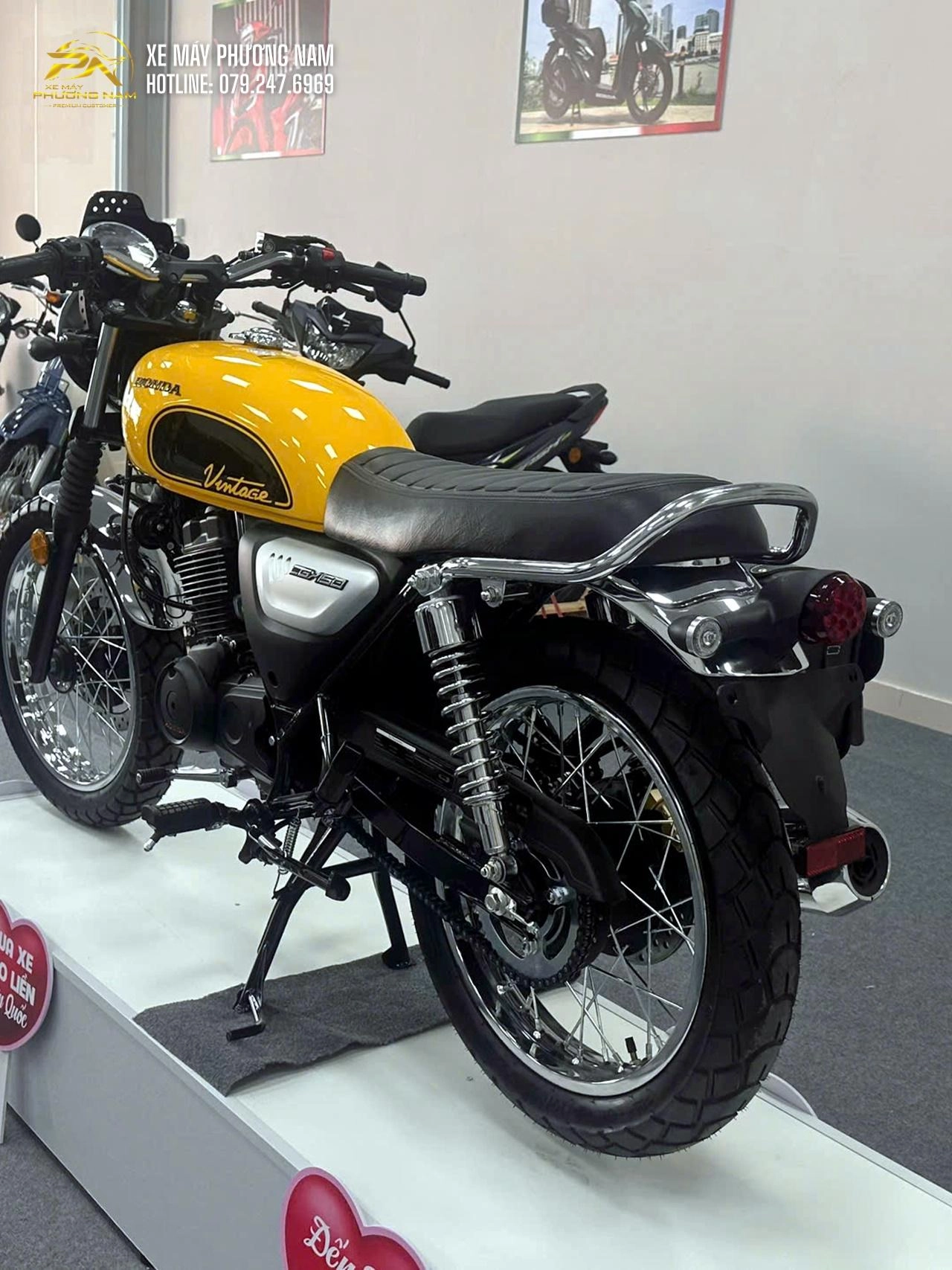 Honda CGX 150 Vintage màu vàng – 5 lý do khiến khách hàng yêu thích ngay từ cái nhìn đầu tiên