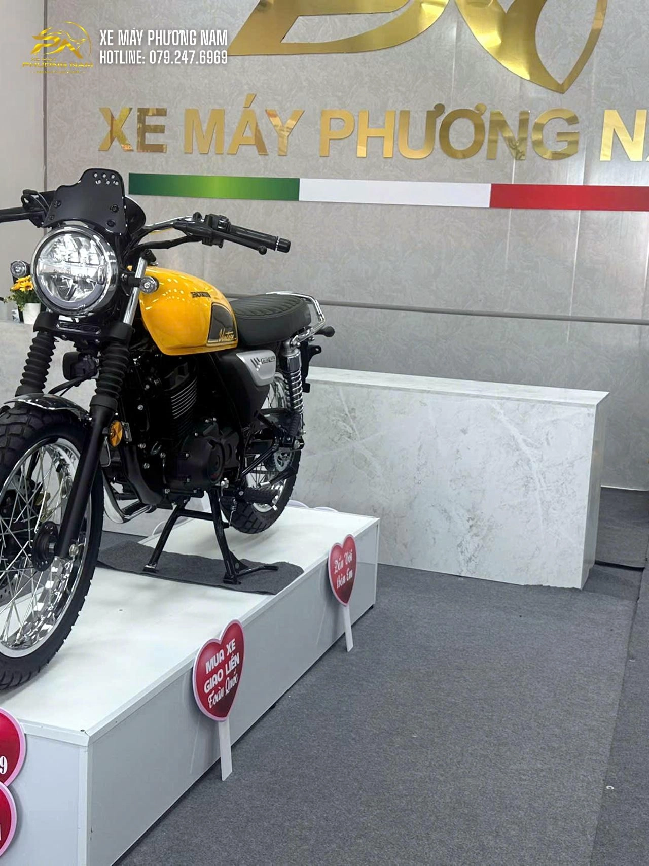 Honda CGX 150 Vintage màu vàng – 5 lý do khiến khách hàng yêu thích ngay từ cái nhìn đầu tiên