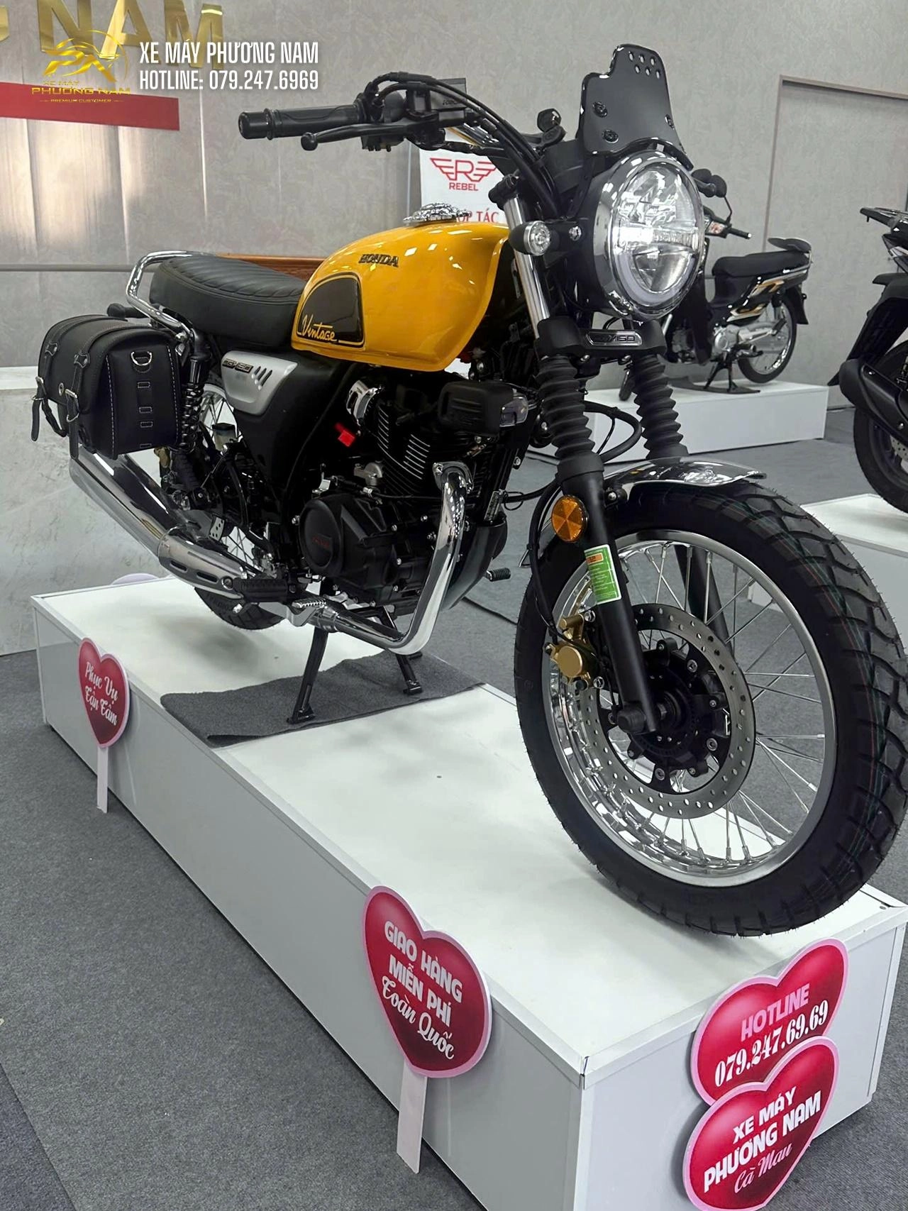 Honda CGX 150 Vintage màu vàng – 5 lý do khiến khách hàng yêu thích ngay từ cái nhìn đầu tiên