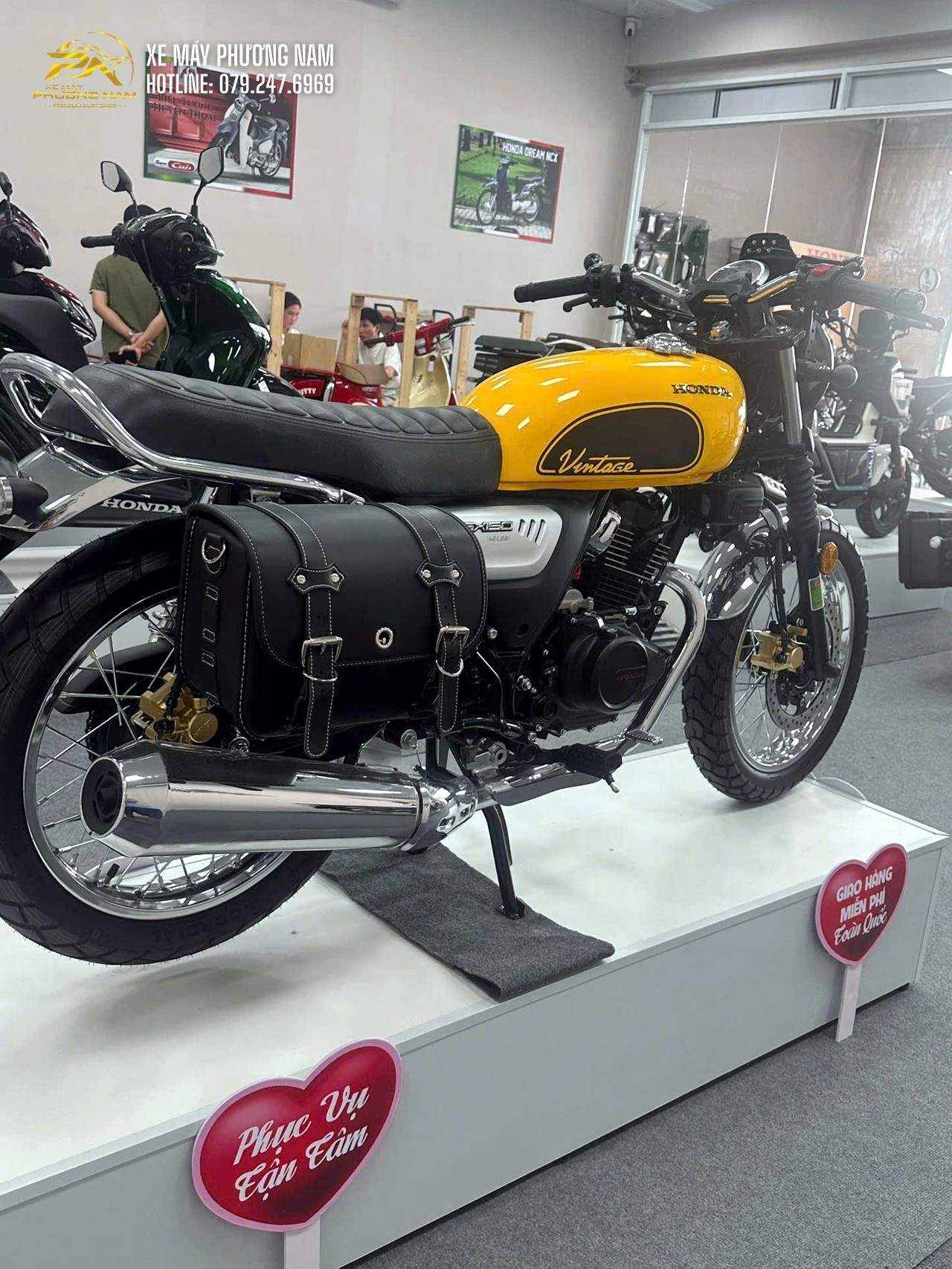 Honda CGX 150 Vintage màu vàng – 5 lý do khiến khách hàng yêu thích ngay từ cái nhìn đầu tiên