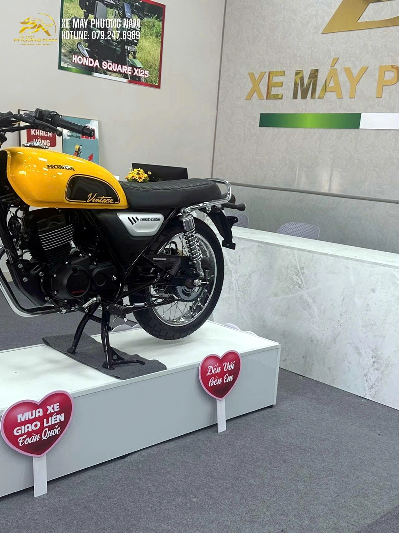Honda CGX 150 Vintage màu vàng – 5 lý do khiến khách hàng yêu thích ngay từ cái nhìn đầu tiên