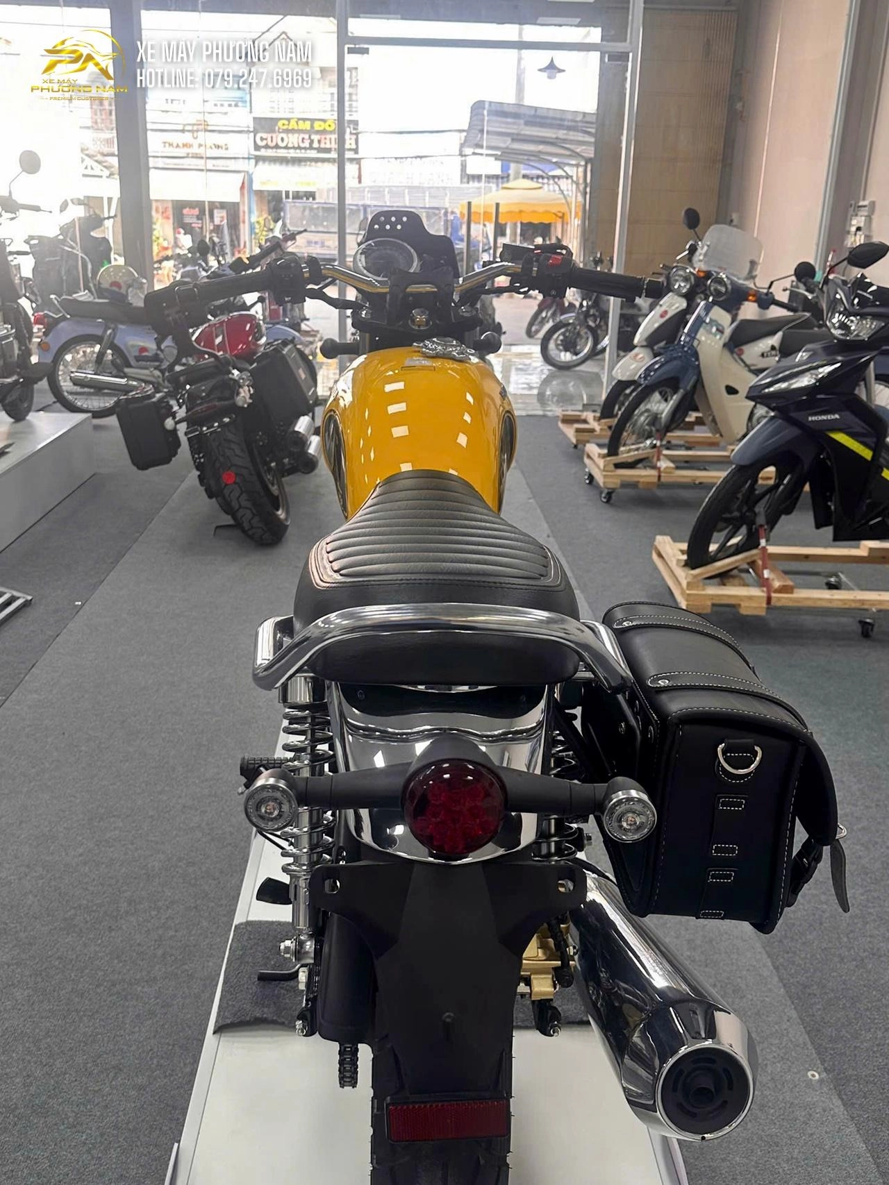 Honda CGX 150 Vintage màu vàng – 5 lý do khiến khách hàng yêu thích ngay từ cái nhìn đầu tiên