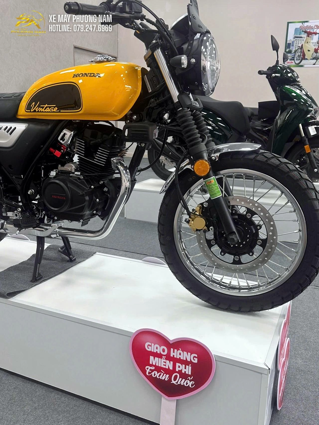 Honda CGX 150 Vintage màu vàng – 5 lý do khiến khách hàng yêu thích ngay từ cái nhìn đầu tiên