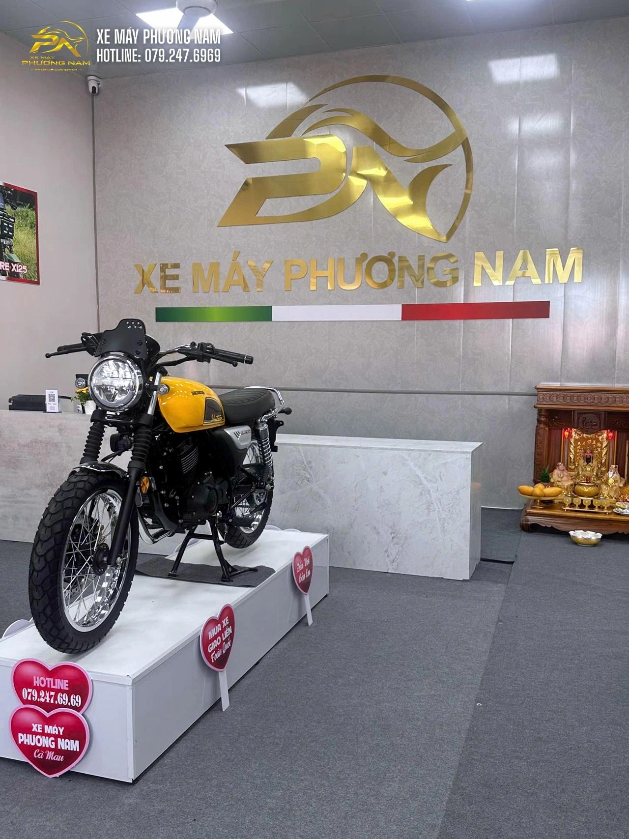 Honda CGX 150 Vintage màu vàng – 5 lý do khiến khách hàng yêu thích ngay từ cái nhìn đầu tiên