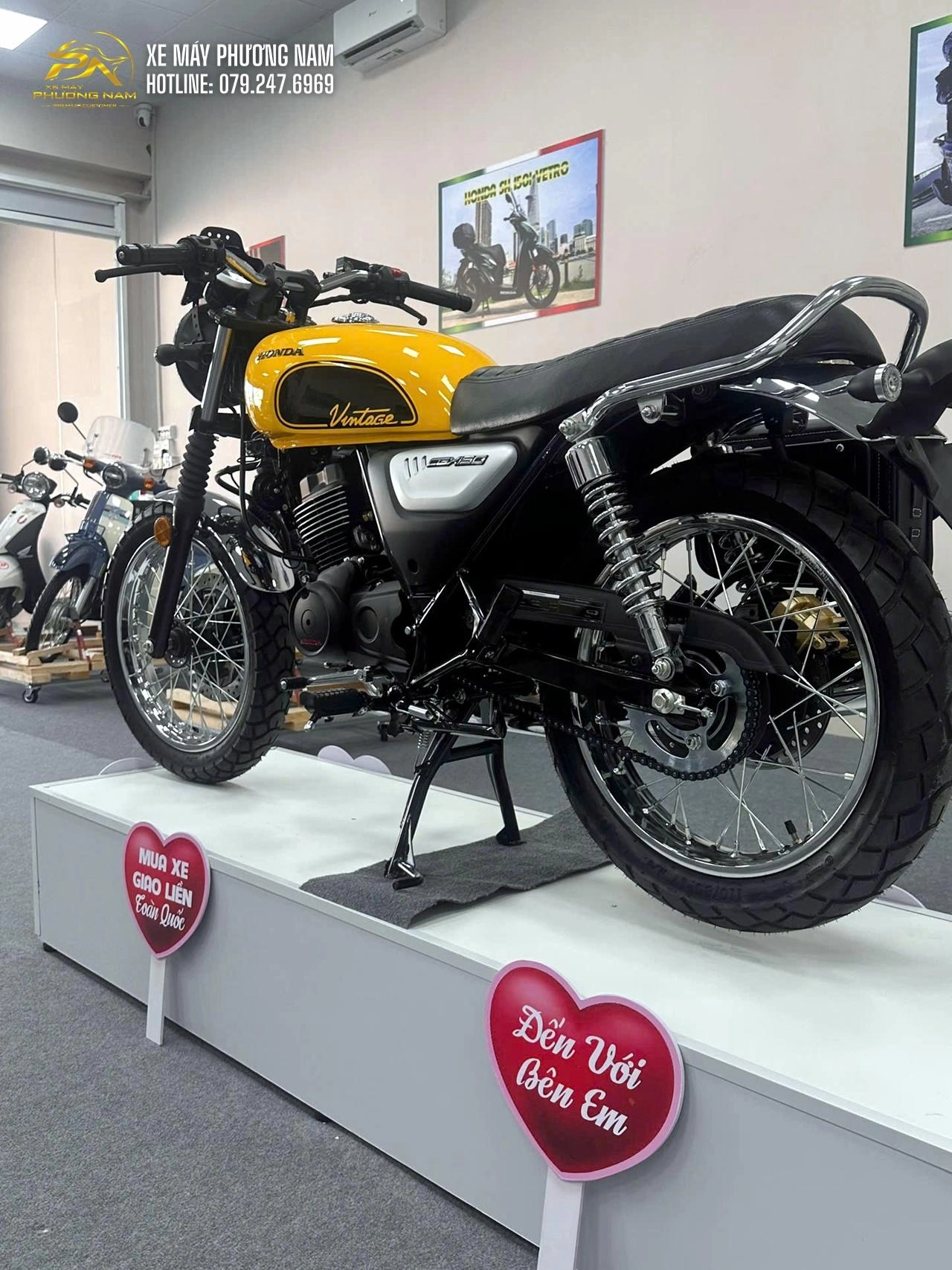Honda CGX 150 Vintage màu vàng – 5 lý do khiến khách hàng yêu thích ngay từ cái nhìn đầu tiên