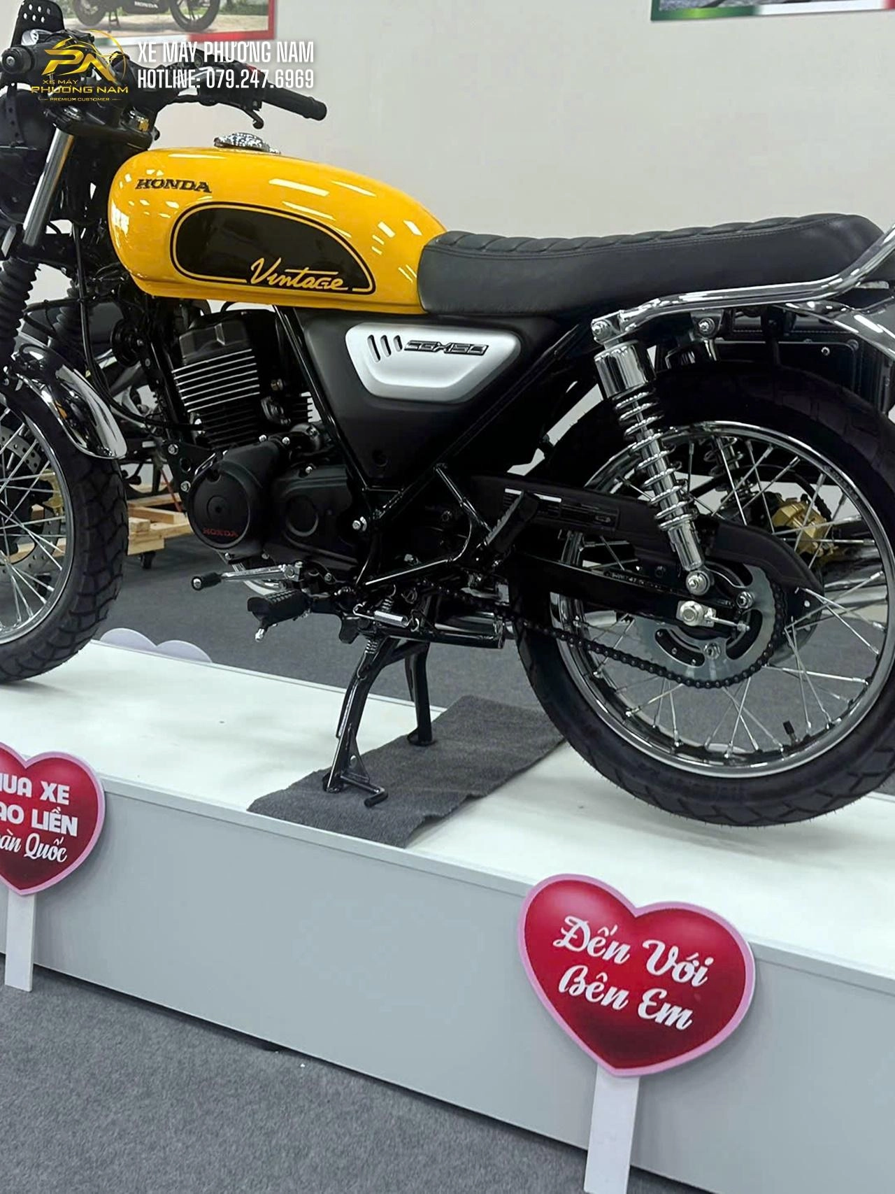 Honda CGX 150 Vintage màu vàng – 5 lý do khiến khách hàng yêu thích ngay từ cái nhìn đầu tiên