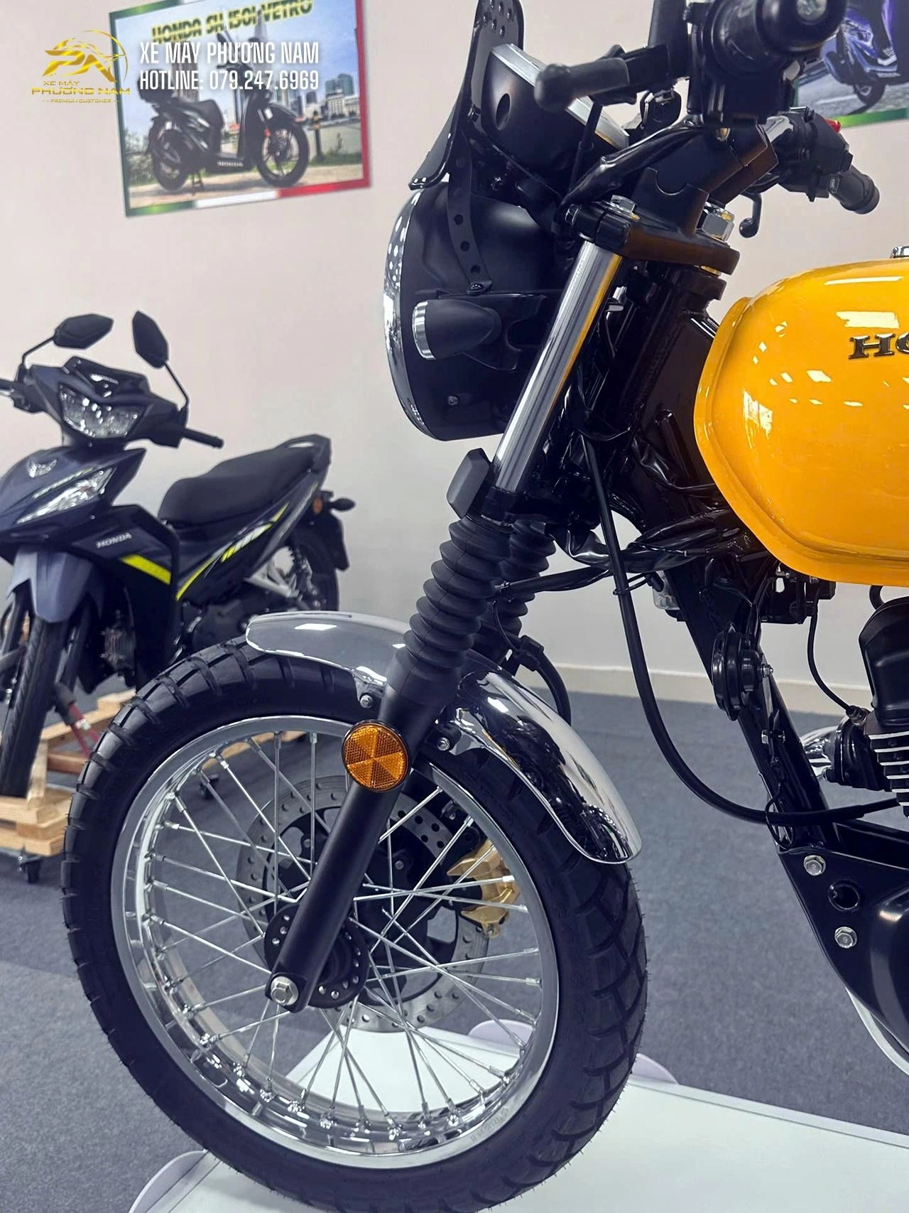 Honda CGX 150 Vintage màu vàng – 5 lý do khiến khách hàng yêu thích ngay từ cái nhìn đầu tiên