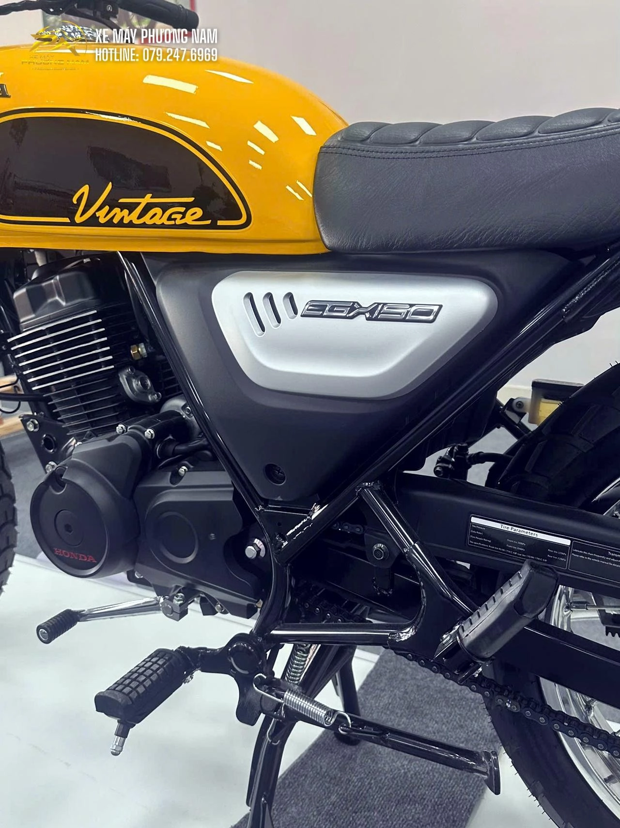 Honda CGX 150 Vintage màu vàng – 5 lý do khiến khách hàng yêu thích ngay từ cái nhìn đầu tiên