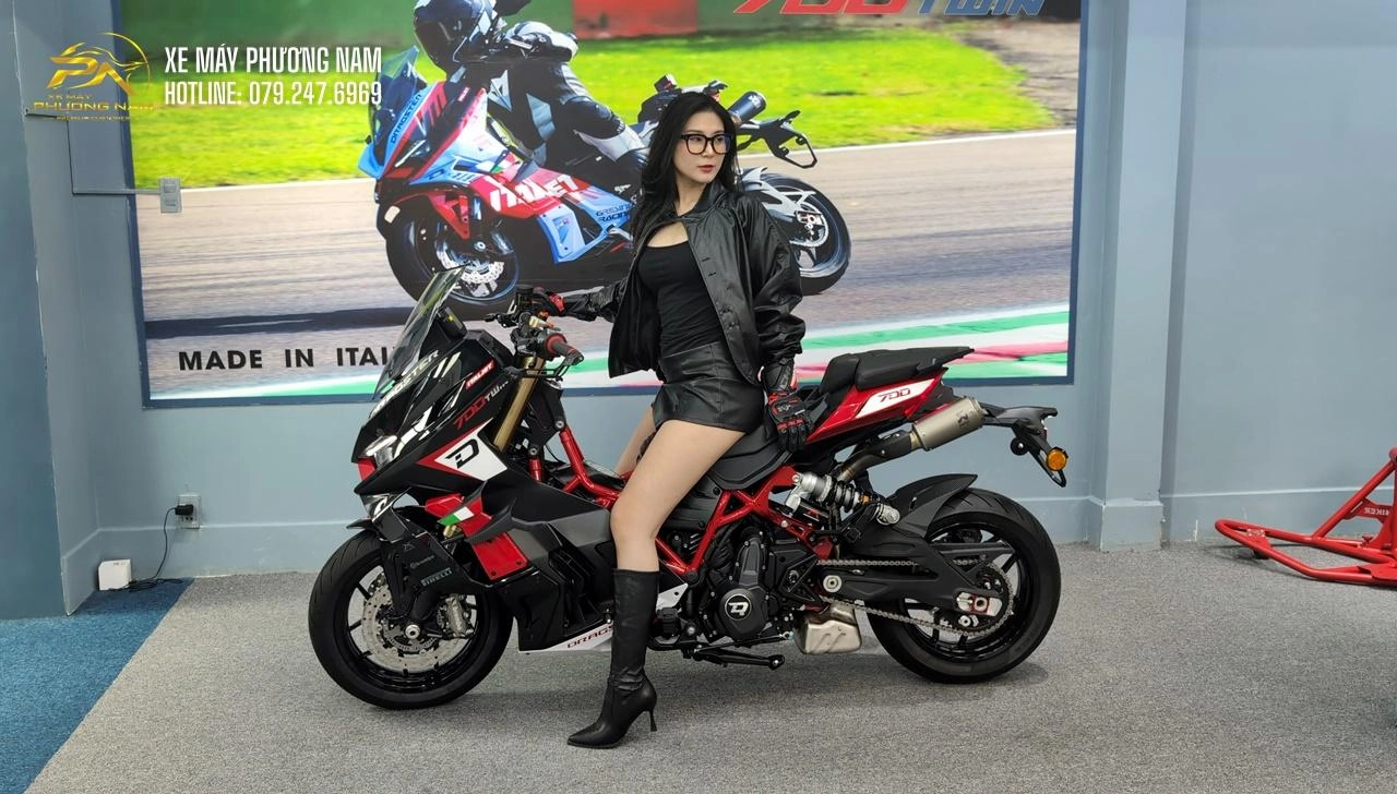Xe Máy Phương Nam Cà Mau chính thức nhận đặt hàng Italjet Dragster 700 Twin Premium Edition – tuyệt tác cơ khí ý chỉ 25 chiếc dành cho Việt Nam năm 2026