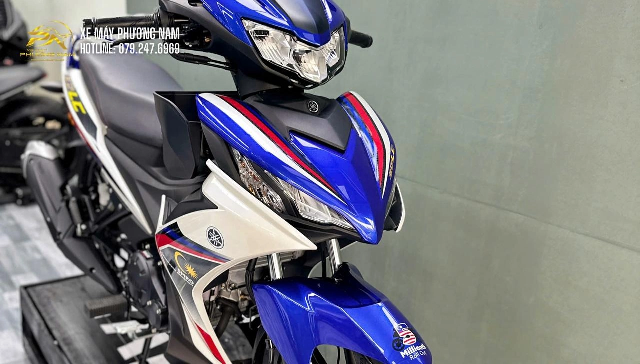 Yamaha 135LC 5MRO Trắng Xanh (25) Yamaha 135LC 5MRO Trắng Xanh