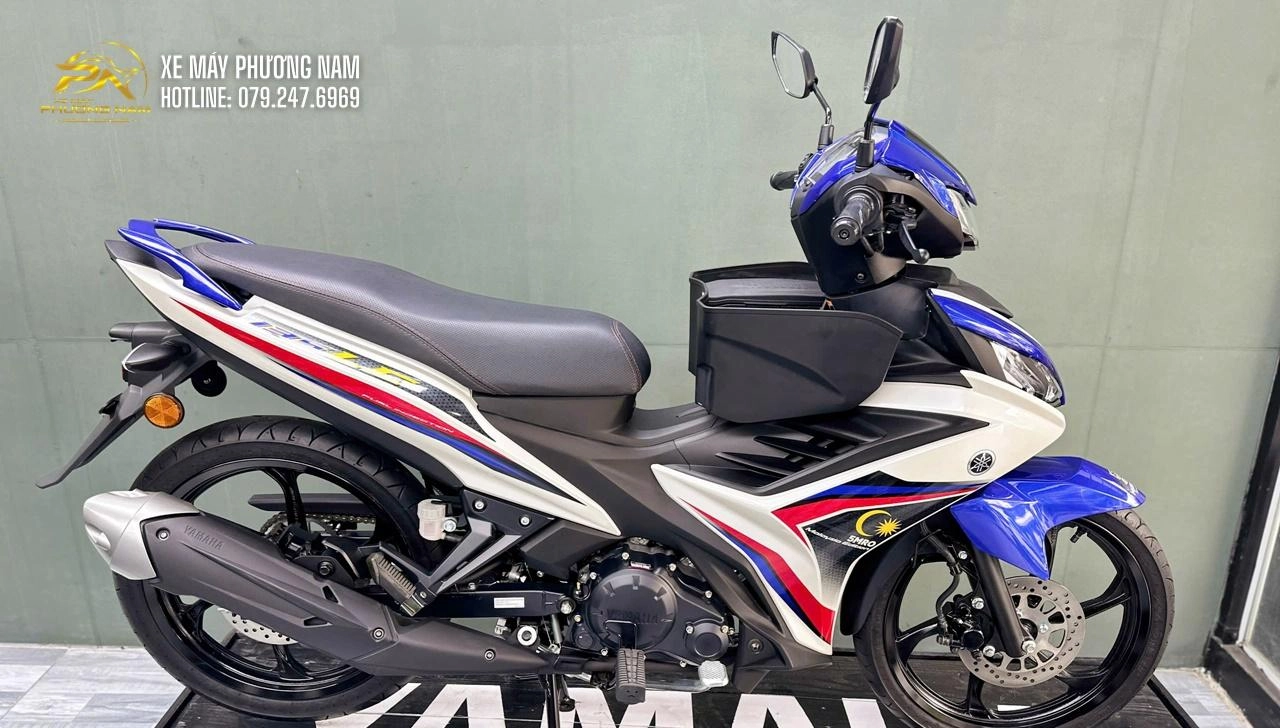 Yamaha 135LC 5MRO Trắng Xanh (29) Yamaha 135LC 5MRO Trắng Xanh